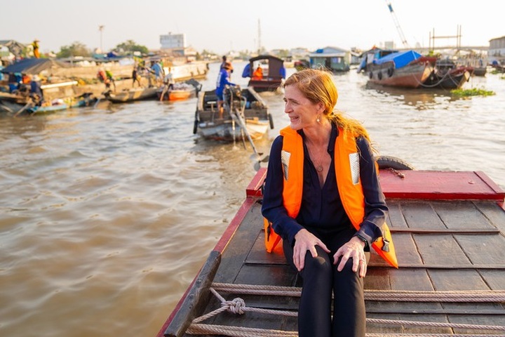 USAID Administrator Samantha Power visits Can Tho City - 1