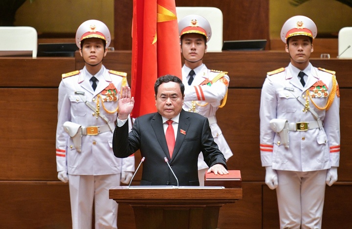 Tran Thanh Man elected as new National Assembly Chairman - 1 Tran Thanh Man elected as new National Assembly Chairman - 1