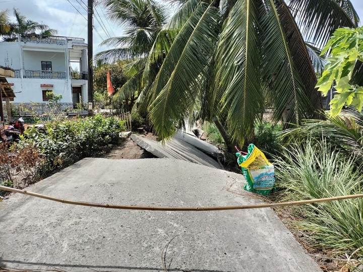 Drought worsens erosion in Ca Mau - 4 Drought worsens erosion in Ca Mau - 4