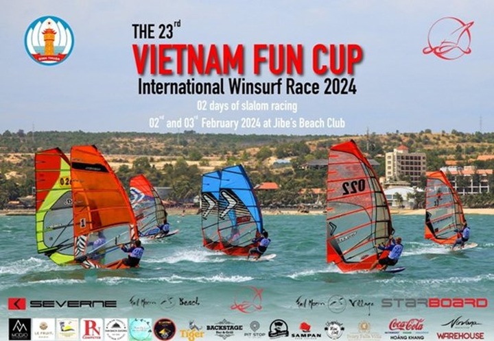 Windsurf Mui Ne Fun Cup sets sail in Binh Thuan - 1 Windsurf Mui Ne Fun Cup sets sail in Binh Thuan - 1