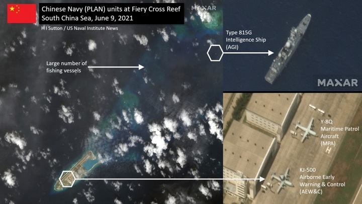 Vietnam objects to China illegally sending reconnaissance ships and aircraft to Truong Sa - 1 Vietnam objects to China illegally sending reconnaissance ships and aircraft to Truong Sa - 1