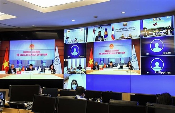 Vietnam chairs online meeting of IPU’s ASEAN+3 group - 1