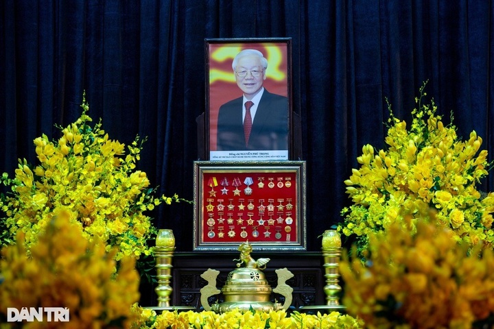 State funeral of party leader Nguyen Phu Trong begins in Hanoi - 1