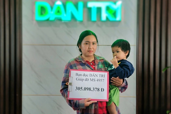 Dantri/DTiNews readers help ailing Dong Nai child - 1