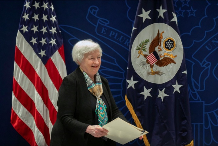 US Secretary of the Treasury Janet Yellen visits Vietnam - 1 US Secretary of the Treasury Janet Yellen visits Vietnam - 1