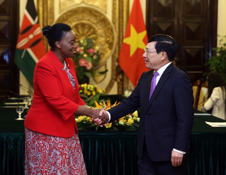 Vietnam, Kenya discuss ways to beef up ties - 1