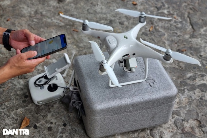 Drones piloted in Danang for monitoring social distancing violations - 1 Drones piloted in Danang for monitoring social distancing violations - 1
