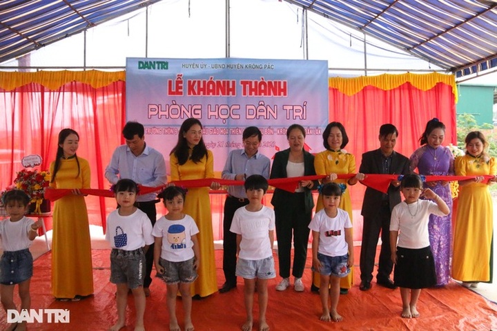 Dantri builds first school in Dak Lak - 1