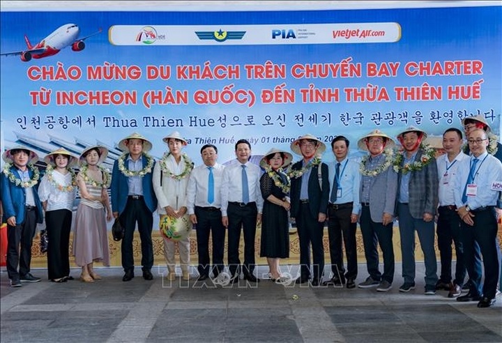 First flight from RoK to Phu Bai International Airport launched - 1 First flight from RoK to Phu Bai International Airport launched - 1