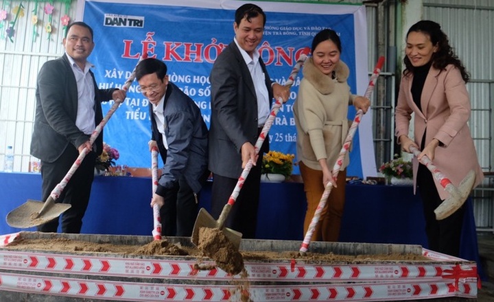 Dantri/DTiNews helps to build day-boarding classrooms in Quang Ngai - 1