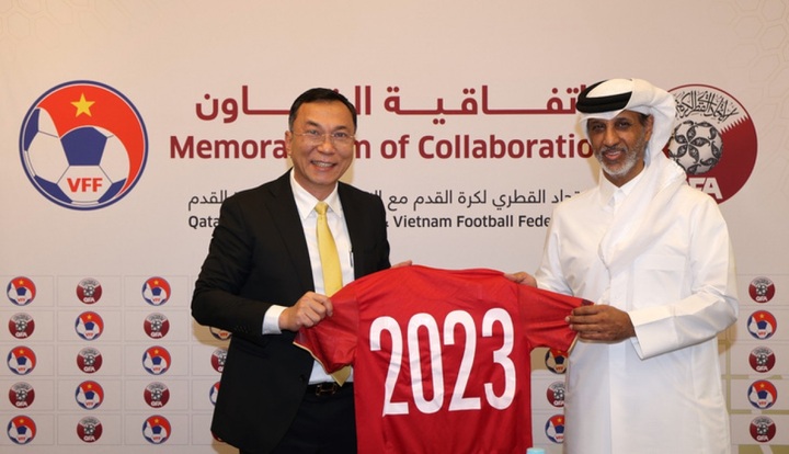 VFF, Qatar sign deal to promote football development - 1 VFF, Qatar sign deal to promote football development - 1
