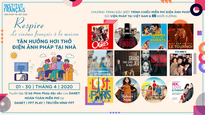 16 free French movies to be screened online during Tet holiday - 1