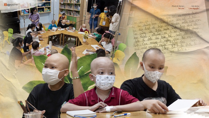 Class for leukaemia children at Hanoi hospital - 1 Class for leukaemia children at Hanoi hospital - 1