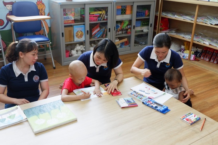 Classroom for cancer children opened at K Hospital - 1 Classroom for cancer children opened at K Hospital - 1