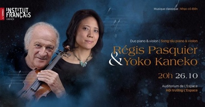 Régis Pasquier and Yoko Kaneko to perform in Hanoi - 1 Régis Pasquier and Yoko Kaneko to perform in Hanoi - 1