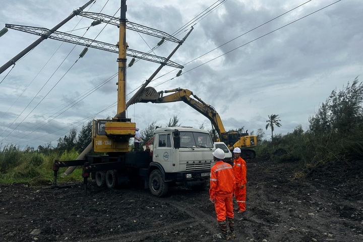 Power to be restored in Quang Ninh by September 20 - 1