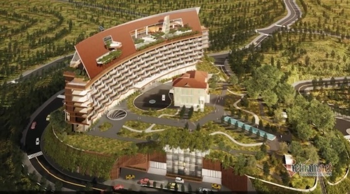 Architect association opposes Dalat hill construction - 1