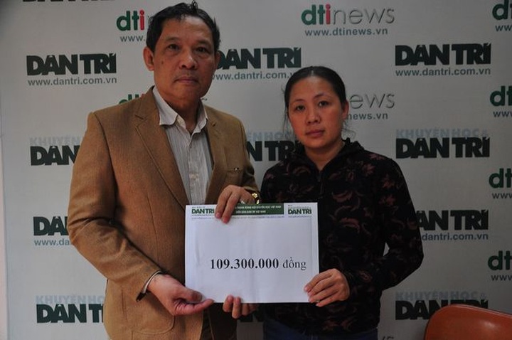 Readers donate VND109m to ill little boy - 2 Readers donate VND109m to ill little boy - 2