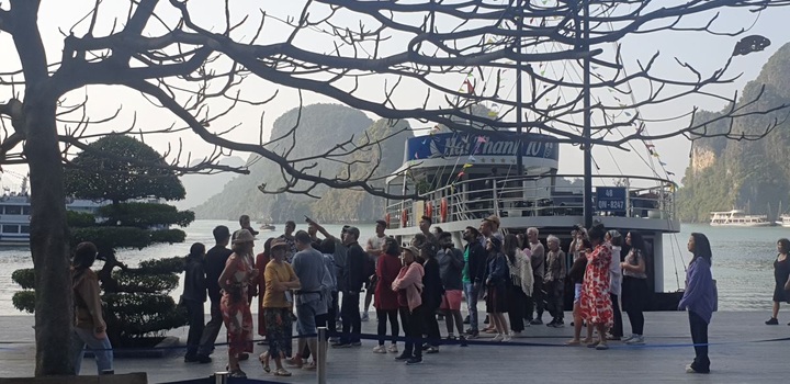 Ha Long Bay’s tourism strongly rebounds - 1 Ha Long Bay’s tourism strongly rebounds - 1