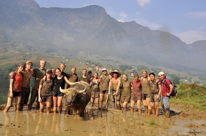 Foreign tourists interested in Sapa farming experience - 4