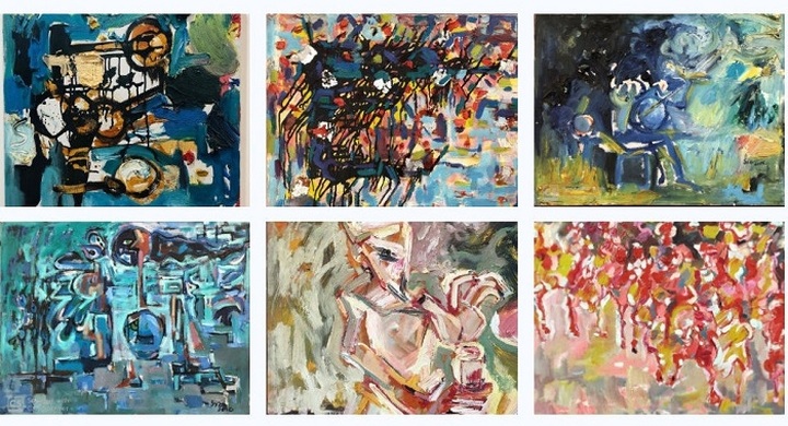 Painter shows passion for Nguyen Du’s epic poem ‘Tale of Kieu’ - 1