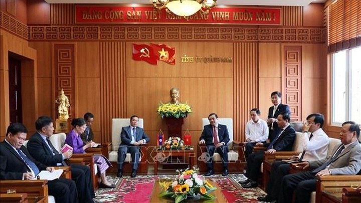 Quang Nam, Laos’ southern localities promote cooperation - 1