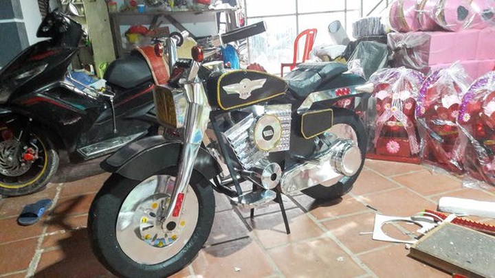 Northern commune busy making paper offerings - 5