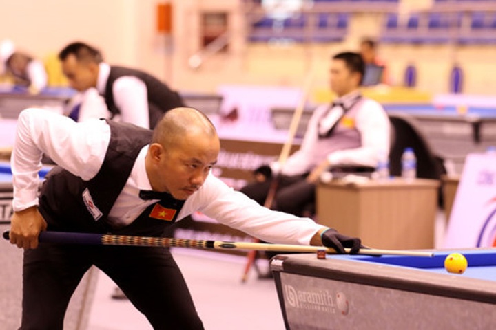 Trung Hau shines at three-Cushion Carom Billiards World Cup - 1 Trung Hau shines at three-Cushion Carom Billiards World Cup - 1