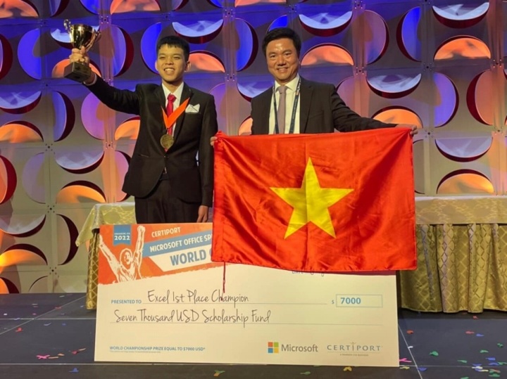 Vietnam pockets two golds at Microsoft Office Specialist World Championship - 1