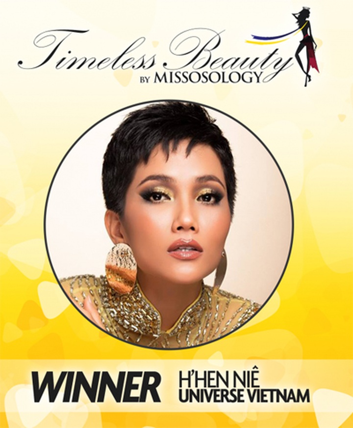H'Hen Nie wins Missosology Timeless Beauty 2018 - 1