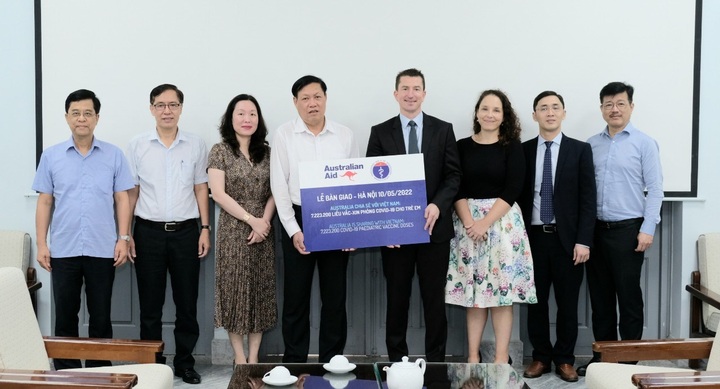 Australia donates 7.2 million Covid-19 vaccine doses to Vietnamese children - 1
