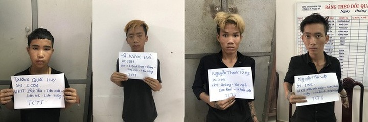 Teen thief group arrested in Danang - 1