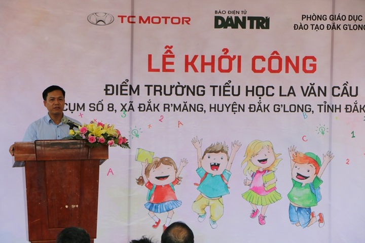 Construction starts on Dantri school site in Dak Nong - 3 Construction starts on Dantri school site in Dak Nong - 3