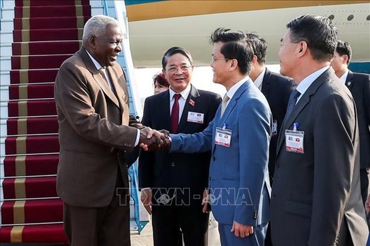 Top Cuban legislator starts Vietnam visit - 1 Top Cuban legislator starts Vietnam visit - 1