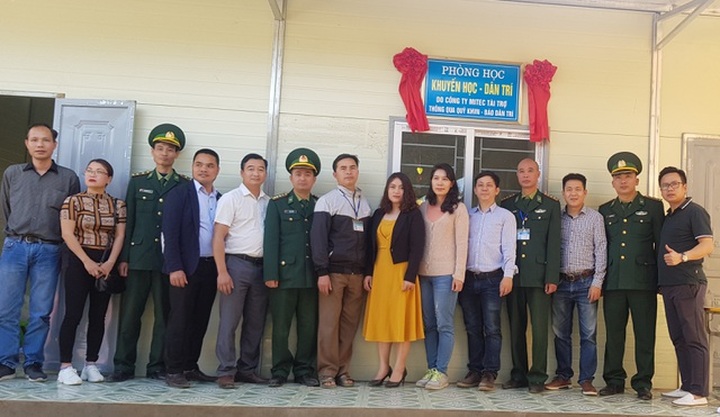 Dantri classroom project inaugurated in Nghe An - 3