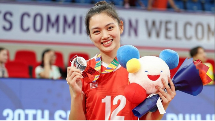 Foreign website praise local volleyball player Thu Hoai - 1