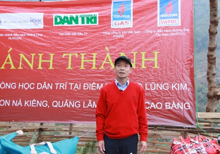 New Dantri classroom opened in Cao Bang - 2 New Dantri classroom opened in Cao Bang - 2