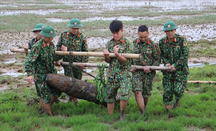 250-kilo bomb detonated in Thai Binh - 1