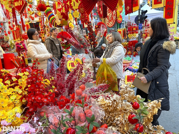 Hanoi streets becomes Tet markets - 6