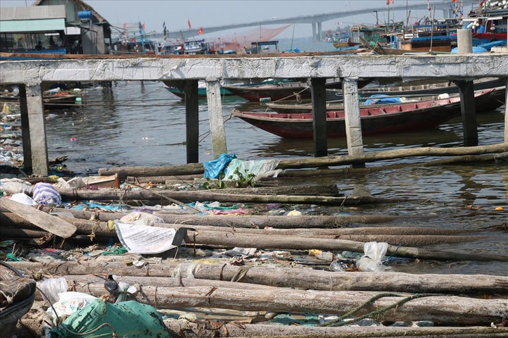 Litter covers beach near Hoi An Town - 7