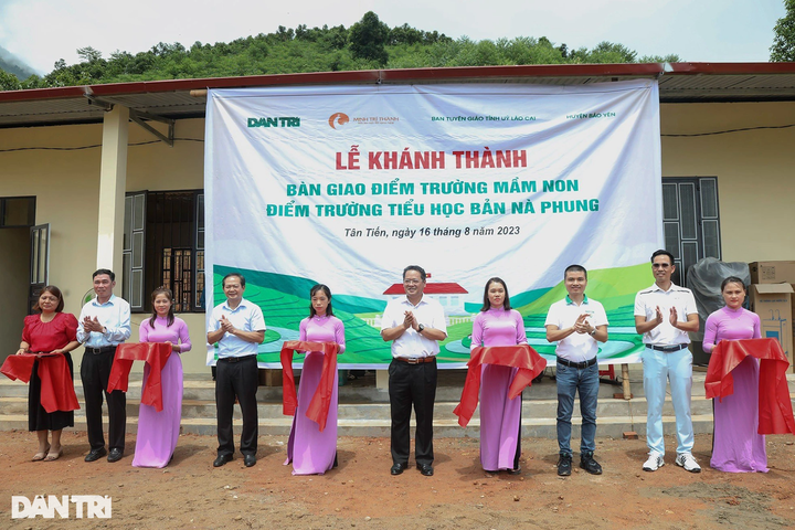 Another Dantri school project completed in Lao Cai - 1