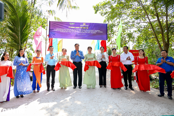 New Dantri bridge opened in Can Tho - 1