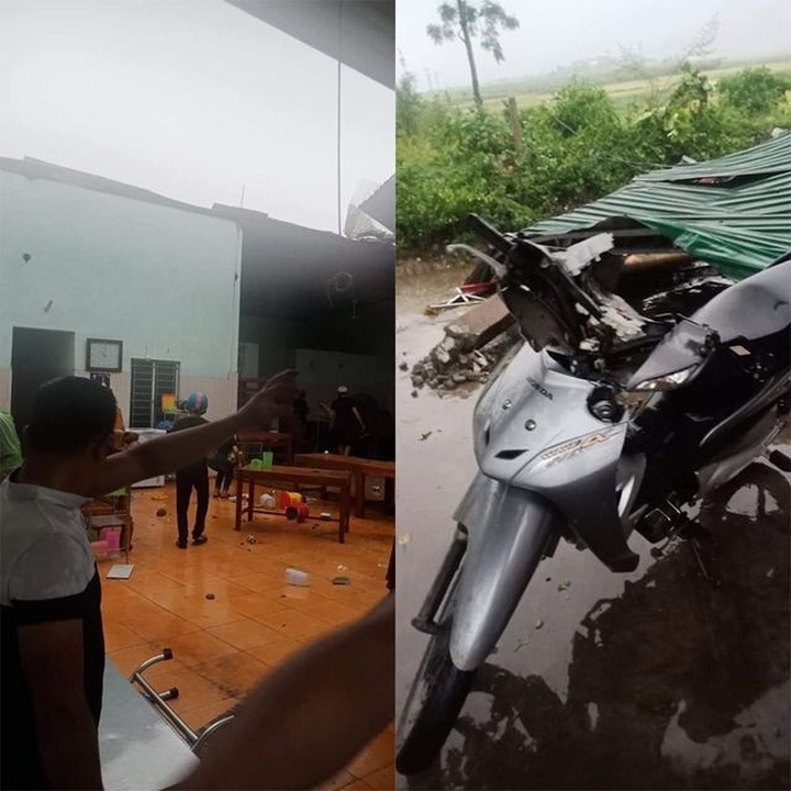 Torrential rain damages many houses, uproot trees in central region - 2