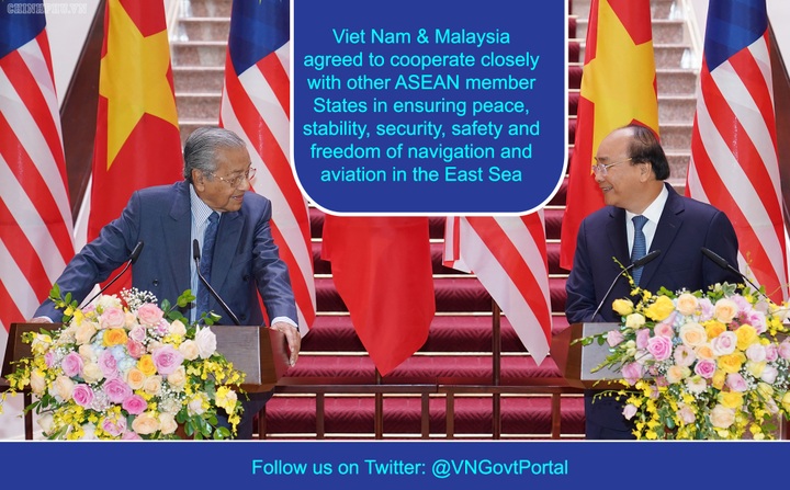 Vietnam, Malaysia pledge to coordinate closely in ensuring maritime security, freedom - 1
