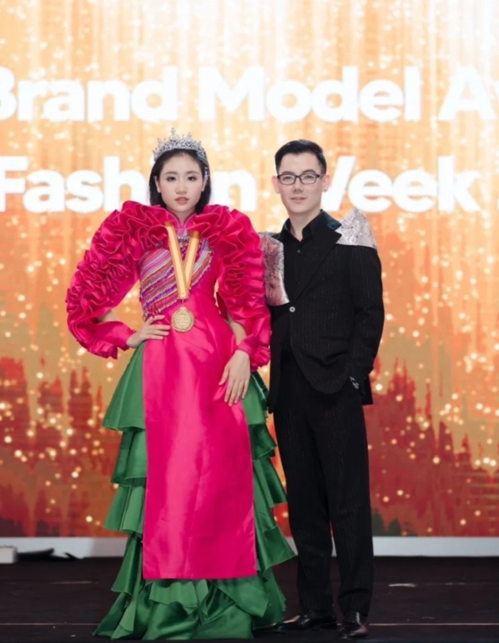 Local child model wins runner-up title at international fashion contest - 1