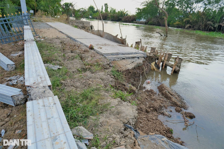 Erosion ravages Mekong Delta localities - 6