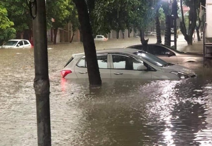 Three dead, 1,000 houses submerged in Thai Nguyen rains - 1 Three dead, 1,000 houses submerged in Thai Nguyen rains - 1