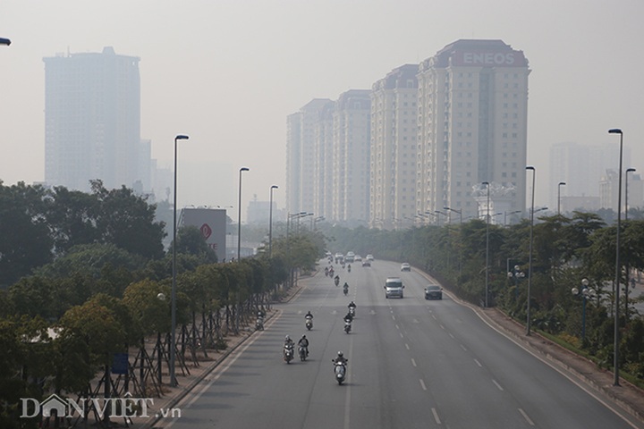 Terrible air pollution continues ravaging Hanoi - 3 Terrible air pollution continues ravaging Hanoi - 3