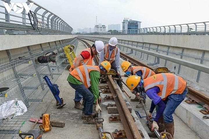 Nhon-Hanoi Station metro project expected to become operational next year - 1