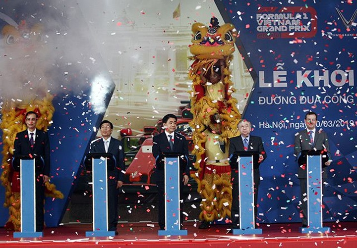 Construction of Formula One racetrack begins in Hanoi - 1